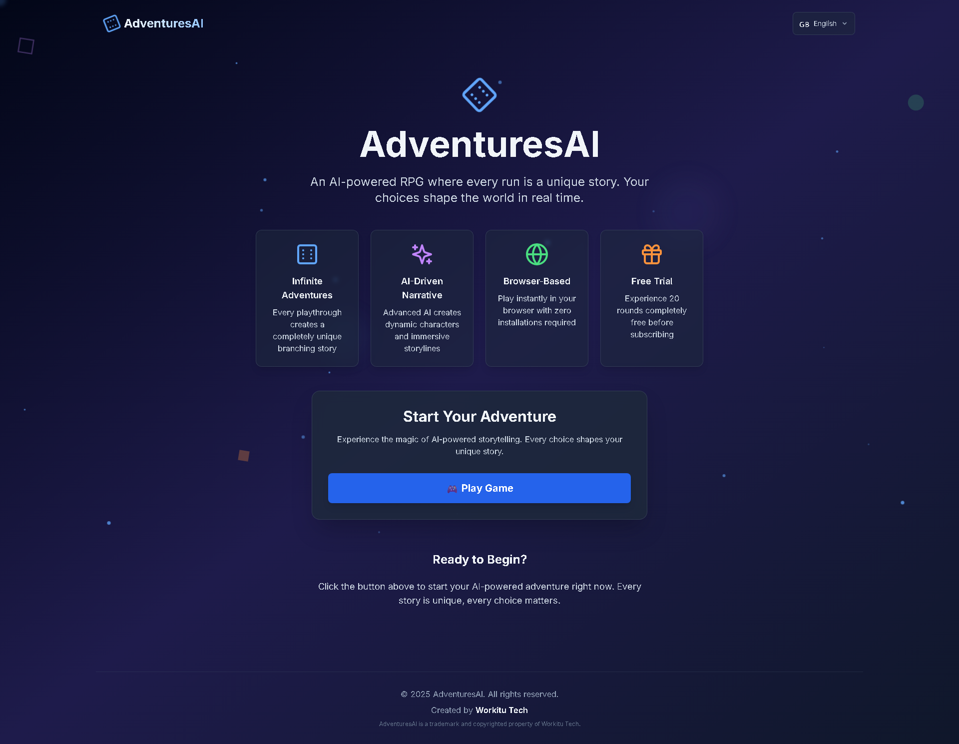 AdventuresAI screenshot